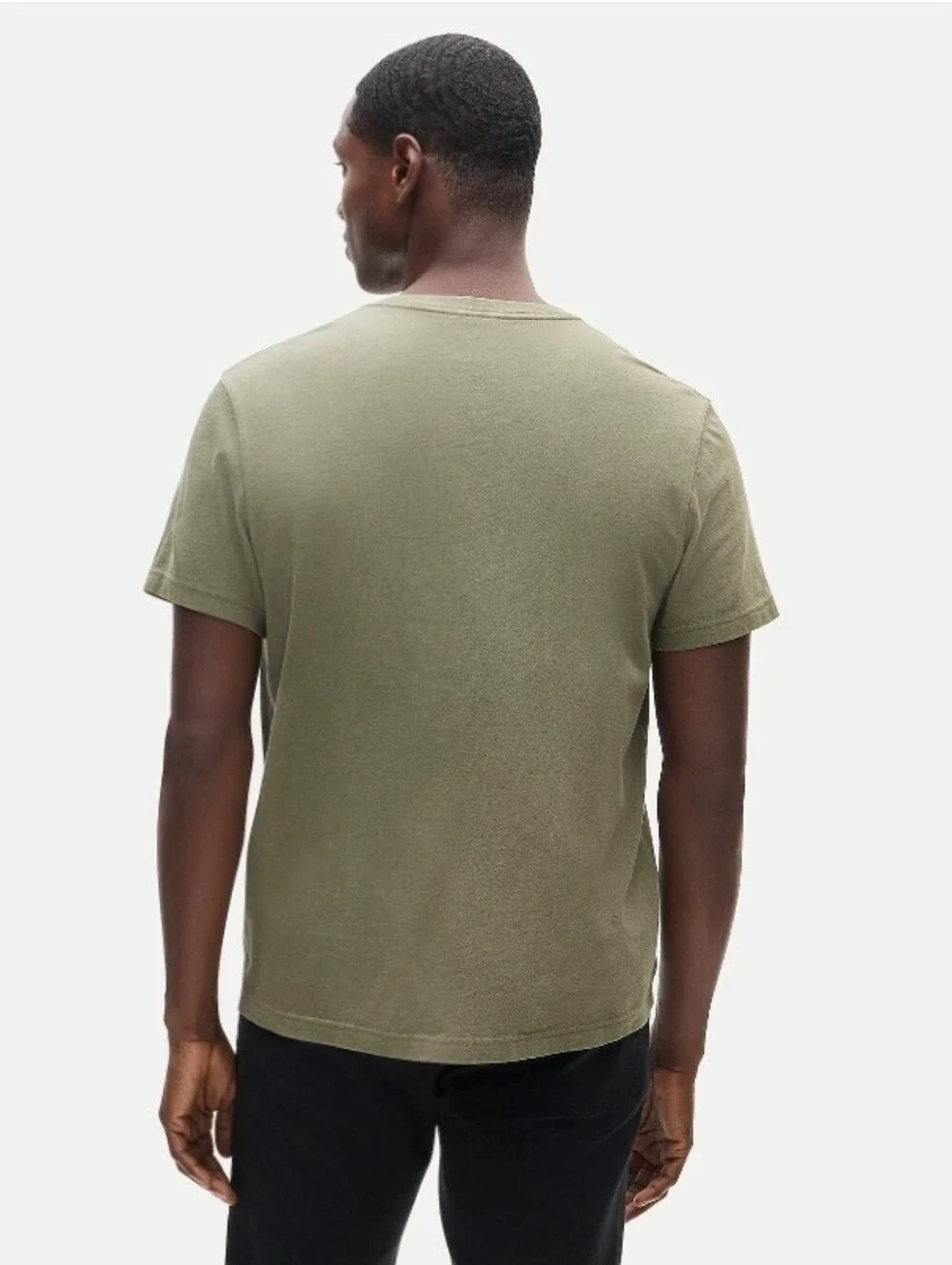 J. Crew Classic Short Sleeve  Vintage Wash Cotton Henley size Large Nwot